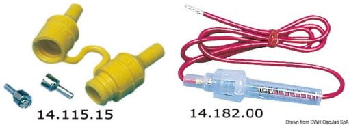 Watertight fuse holder for glass fuses - Artnr: 14.115.15 3