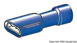 Faston pre-insulated male connector 2.6-6mm - Artnr: 14.186.24 5