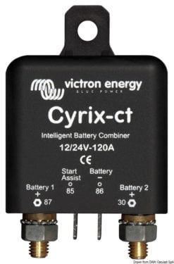 Victron Cyrix-I dual battery charger 2000 Ah - Artnr: 14.263.03 7