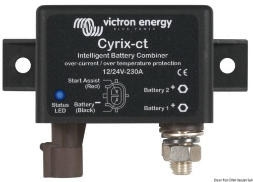 Victron Cyrix-I dual battery charger 500 Ah - Artnr: 14.263.02 3