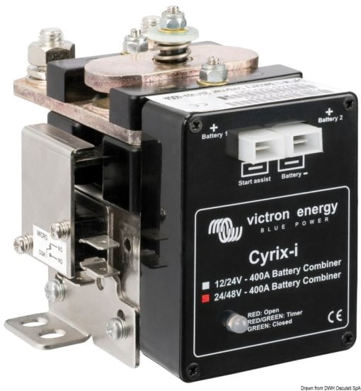 Victron Cyrix-I dual battery charger 500 Ah - Artnr: 14.263.02 4