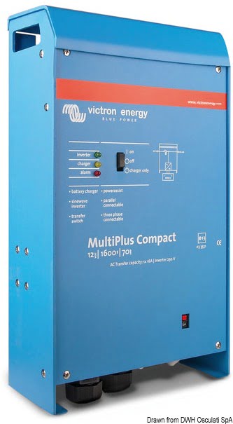 Victron Multiplus Inverter/charger 500 W 20+1A - Artnr: 14.268.00