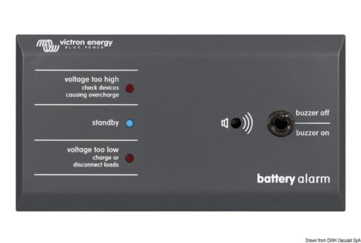 Victron battery alarm panel - Artnr: 14.270.30 3