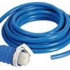 Pre-mounted cap + cable blue 10 m 50 A - Artnr: 14.334.20 2