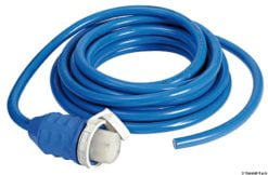 Pre-mounted cap + cable blue 15 m 50 A - Artnr: 14.334.25 5
