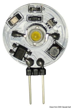 6-LED bulb G4 side connection Ø 24 mm - Artnr: 14.450.05 8