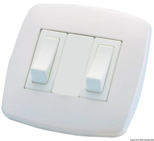 Contemporary switch N. 1 white - Artnr: 14.484.01 3