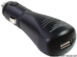 Double articulated plug w. USB connection - Artnr: 14.517.14 14