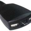 Double USB adapter + retractable micro USB - Artnr: 14.517.11 1