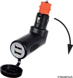 Plug with USB connection - Artnr: 14.517.10 11