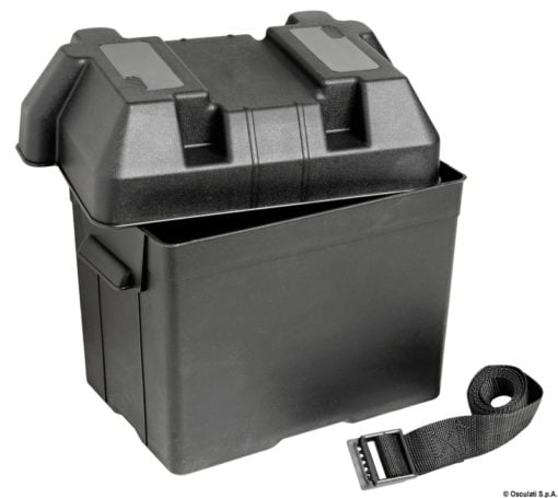 Battery box black moplen 95 A - Artnr: 14.546.00 3