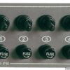 4-switch panel horizontal - Artnr: 14.707.00 2
