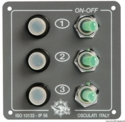 Elite electric control panel 6 switches - Artnr: 14.700.00 6