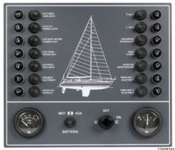 Control panel thermo-magnetic switches sailboat - Artnr: 14.809.01 7