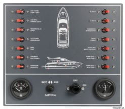 Control panel thermo-magnetic switches sailboat - Artnr: 14.809.01 6
