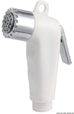 Spare push-button shower w. lever - Artnr: 15.256.02 9