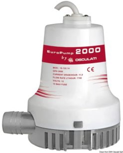 Europump II submersible bilge pump 1000 24 V - Artnr: 16.122.07 11