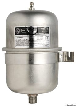 Accumulator tank f. fresh w. pump/water heater 1 l - Artnr: 16.126.01 5