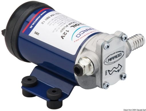 Marco electric pump for oil pouring/replacem. 12 V - Artnr: 16.190.12 3