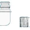 Spare fitting f. Flojet pumps 1/2“ threaded - Artnr: 16.204.07 1