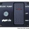 Rule DeLux switch for bilge pumps 12 V - Artnr: 16.600.12 1