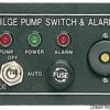 Bilge pump switch panel + alarm - Artnr: 16.605.00 2