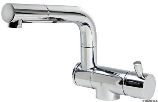 Foldable double-connection hot/cold water mixer - Artnr: 17.049.10 3