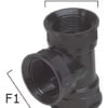 Thermopolymer T-joint 3/4“-1/2“ - Artnr: 17.237.51 2