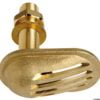 Cast brass thru hull scoop strainer 1/2“ - Artnr: 17.314.01 1