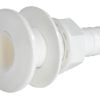 Seacock white plastic w/hose adaptor 1“1/2 - Artnr: 17.322.04 1
