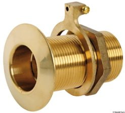 Seacock low edge chromed brass 1“1/2 - Artnr: 17.324.45 7