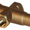 Brass push-button tap 3/8“ - Artnr: 17.400.03 1