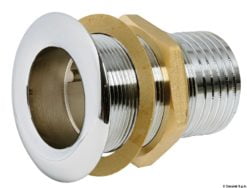 Seacock yellow brass w/hose adaptor 2“ x 56 mm - Artnr: 17.323.06 5