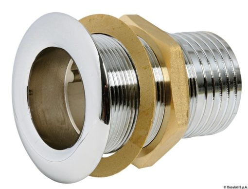 Seacock yellow brass w/hose adaptor 2“ x 56 mm - Artnr: 17.323.06 4