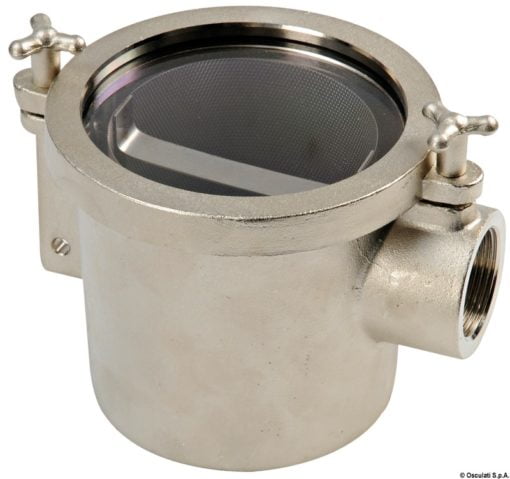 Nickel-plated brass water filter RINA 1“ - Artnr: 17.651.03 3