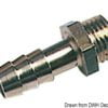 Hose fitting w/hose adaptor 8 mm - Artnr: 17.660.02 1
