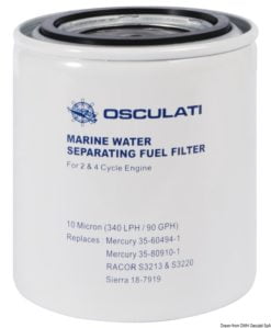 Separating filter f. petrol 192-410 l/h - Artnr: 17.664.00 6