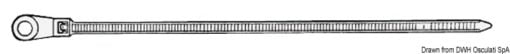 Nylon strap 4.8 mm x 200 mm - Artnr: 18.037.01 3