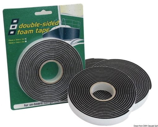 PSP MARINE double-sided PVC tape 3 x 19 mm - Artnr: 19.116.01 3