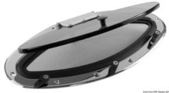 BOMAR Flagship oval portlight AISI316 438 x 210 mm - Artnr: 19.224.03 8