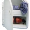 Twin-locker fire extinguisher white ABS - Artnr: 20.030.00 1