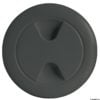 Inspection hatch black polypropylene 102 mm - Artnr: 20.199.11 2
