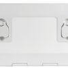 White flush inspection hatch 600 x 250 mm - Artnr: 20.295.00 1