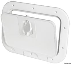 White inspection hatch anti-slip sufrace 350x600mm - Artnr: 20.302.00 6