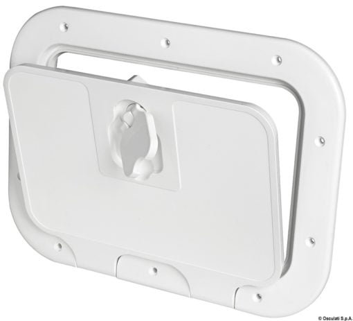 White inspection hatch anti-slip sufrace 350x600mm - Artnr: 20.302.00 4