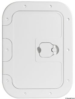 Grey inspection hatch anti-slip sufrace 280x380mm - Artnr: 20.301.60 7