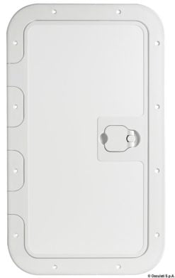 White inspection hatch anti-slip sufrace 280x380mm - Artnr: 20.301.00 6