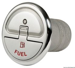 Quick Lock Fuel deck filler 38 mm w/key - Artnr: 20.366.24 13