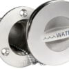 WATER deck plug cast mirror polished AISI316 38 mm - Artnr: 20.866.23 1