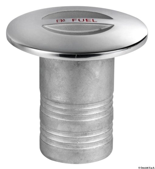 FUEL deck plug cast mirror polished AISI316 50mm - Artnr: 20.866.32 6